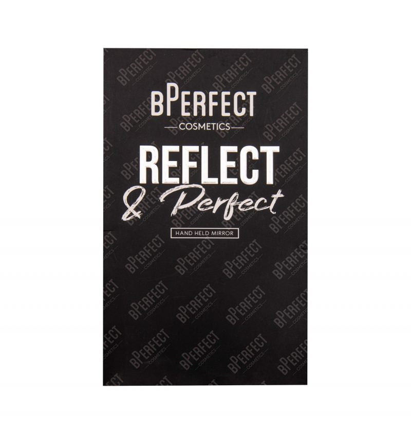 Black Reflect &amp; Perfect Hand-held Mirror BPERFECT 