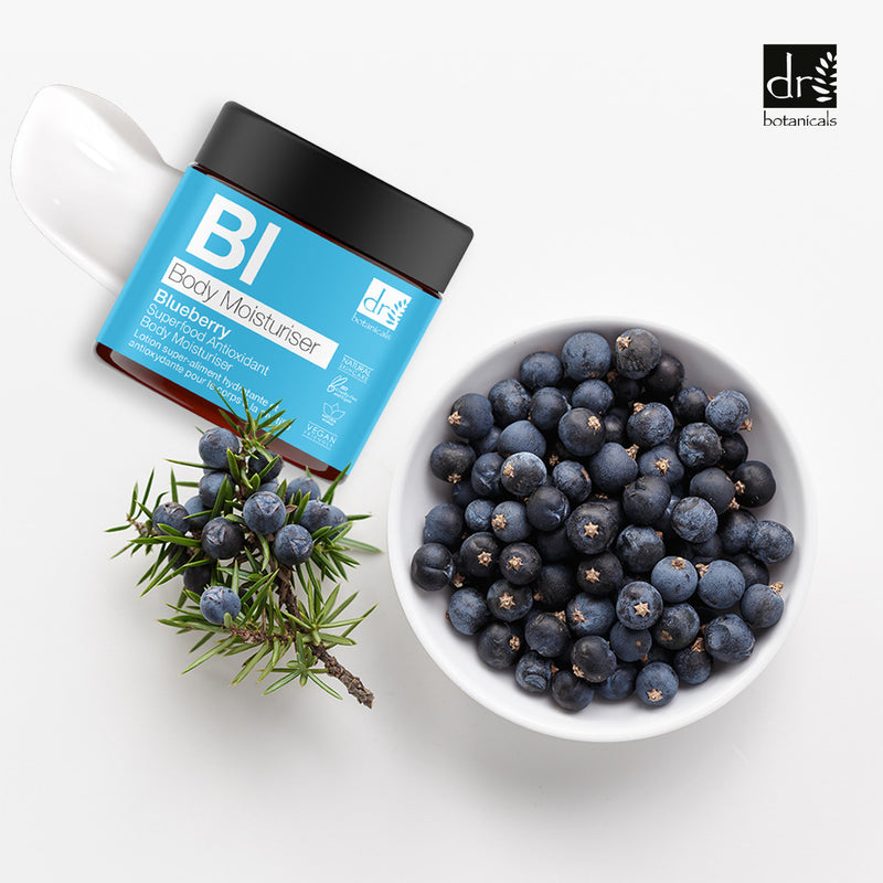 Blueberry Superfood Antioxidant Body Moisturiser Dr. Botanicals 