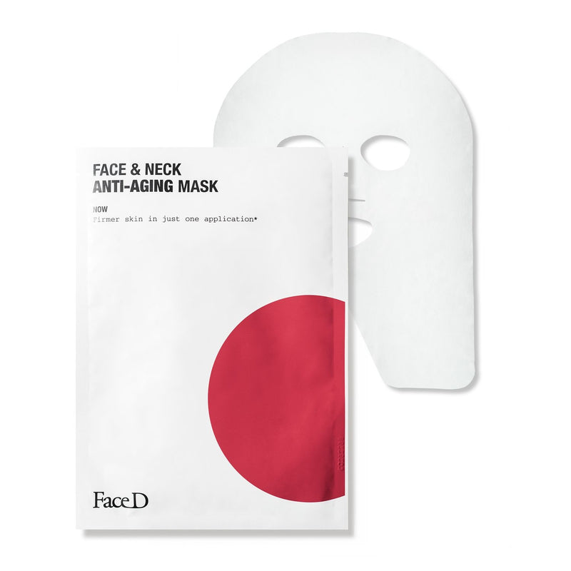 Face &amp; Neck Anti-Aging Mask FaceD 