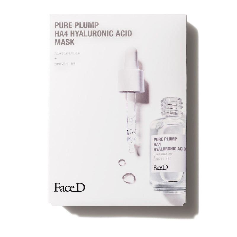 Pure Plump HA4 Hyaluronic Acid Mask FaceD 