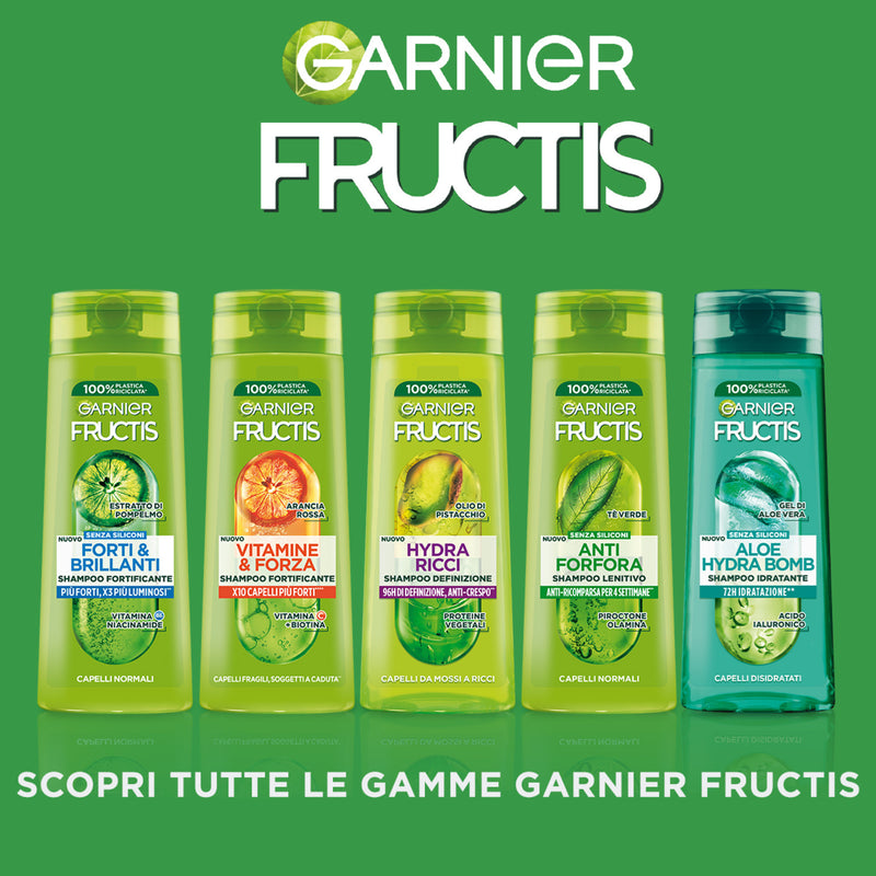 Fructis Shampoo Riparatore Addio Danni Garnier 