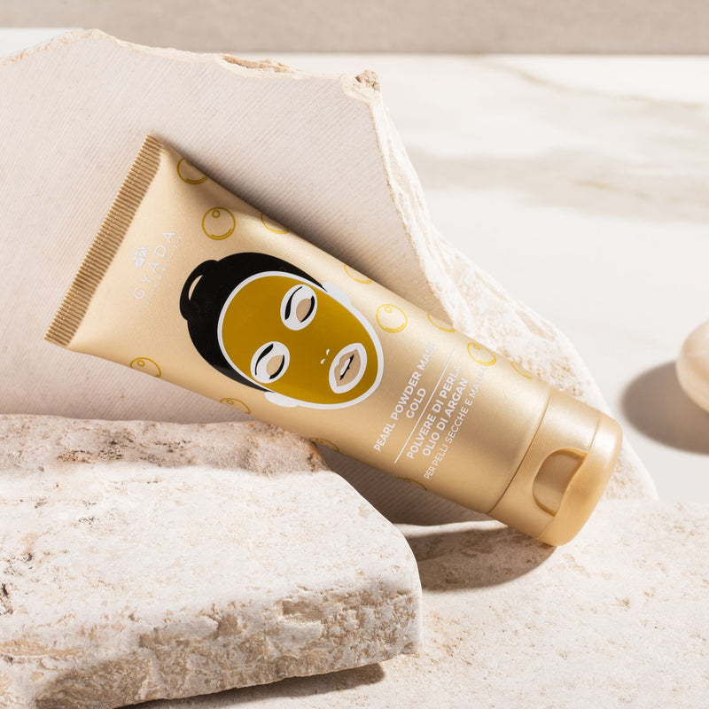 Pearl Powder Mask - Gold Gyada Cosmetics 