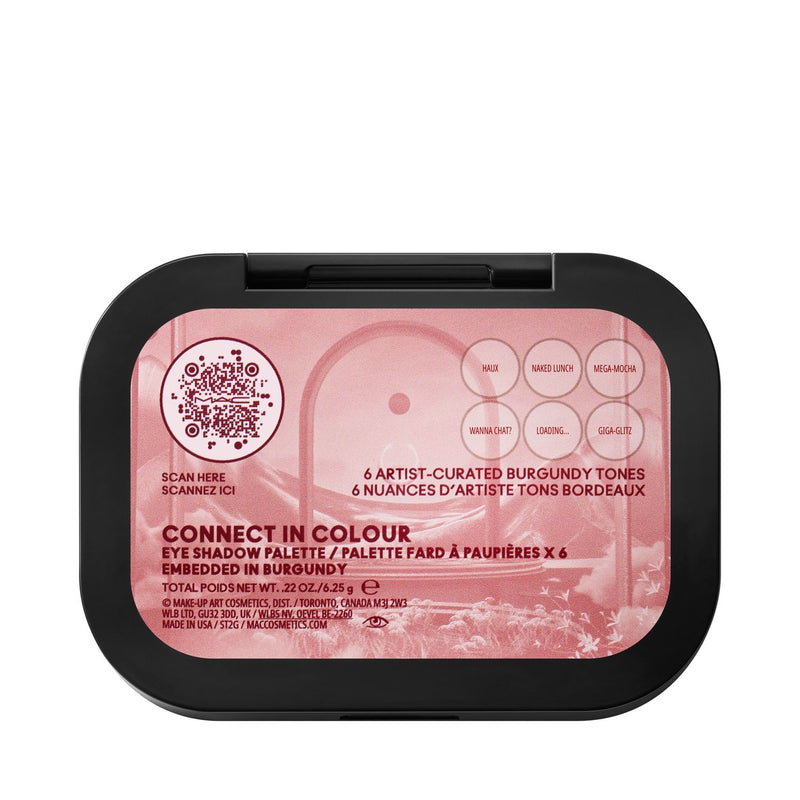 Connect In Colour Eye Shadow Palette: Embedded in Burgundy MAC 