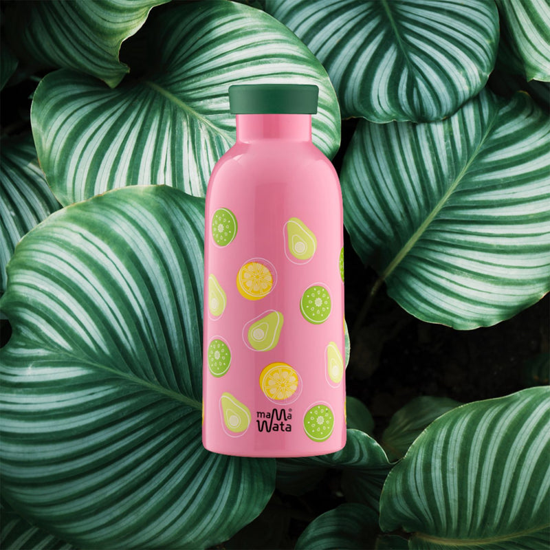 Insulated Bottle FRUITS - infuser lid Mama Wata 