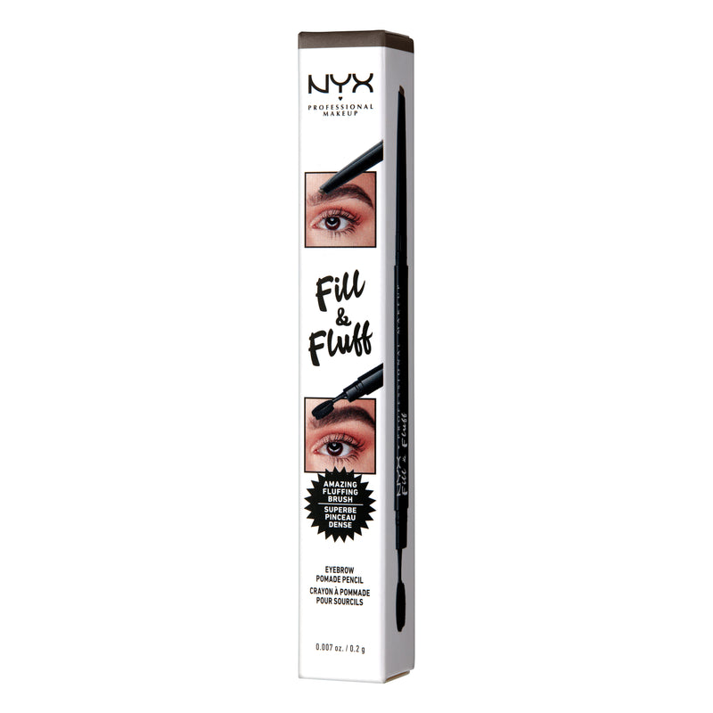 Fill &amp; Fluff Eyebrow Pomade Pencil Nyx Professional MakeUp 