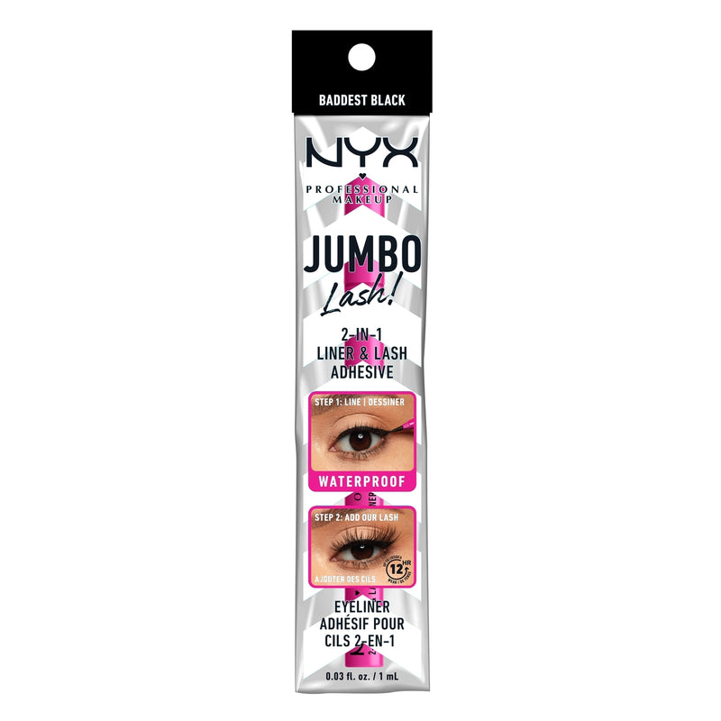 Eyeliner 2 In 1 Jumbo Lash Nyx Professional MakeUp 