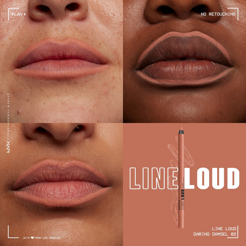 Line Loud Lip Liner Nyx Professional MakeUp 