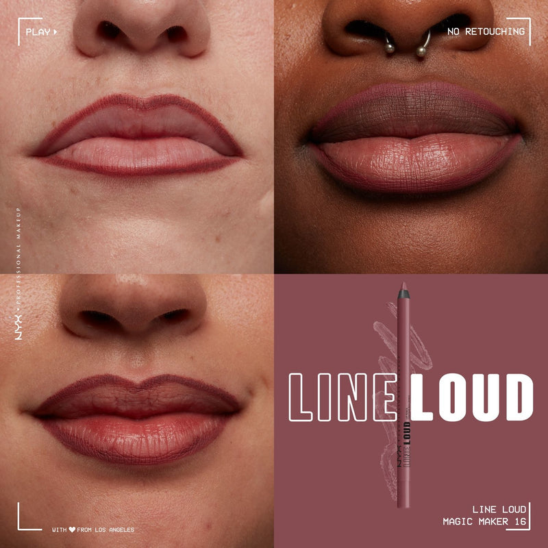 Line Loud Lip Liner Nyx Professional MakeUp 