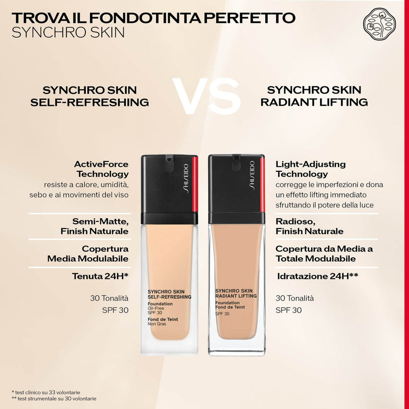 Synchro Skin Radiant Lifting Foundation SPF30 Shiseido 