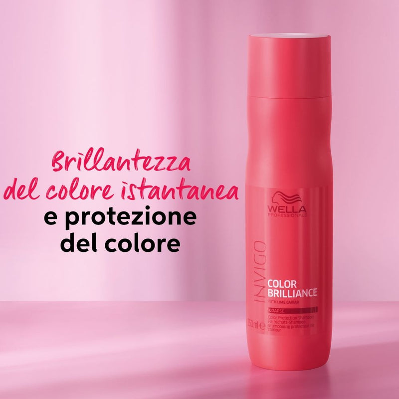 Invigo Brilliance Shampoo per Capelli Grossi Wella Professionals 