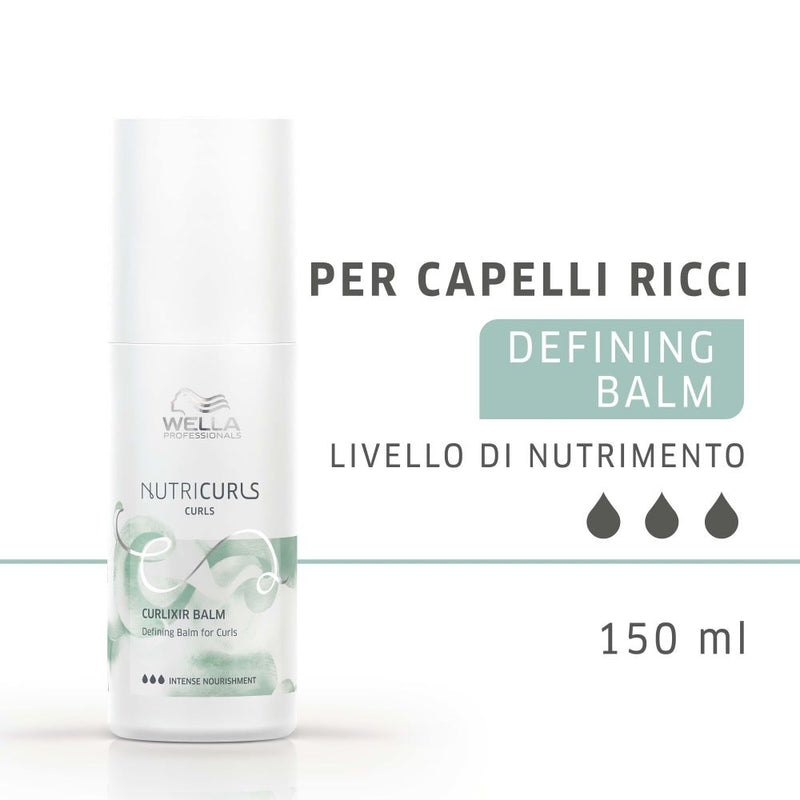 Nutricurls Elixir Capelli Ricci Wella Professionals 