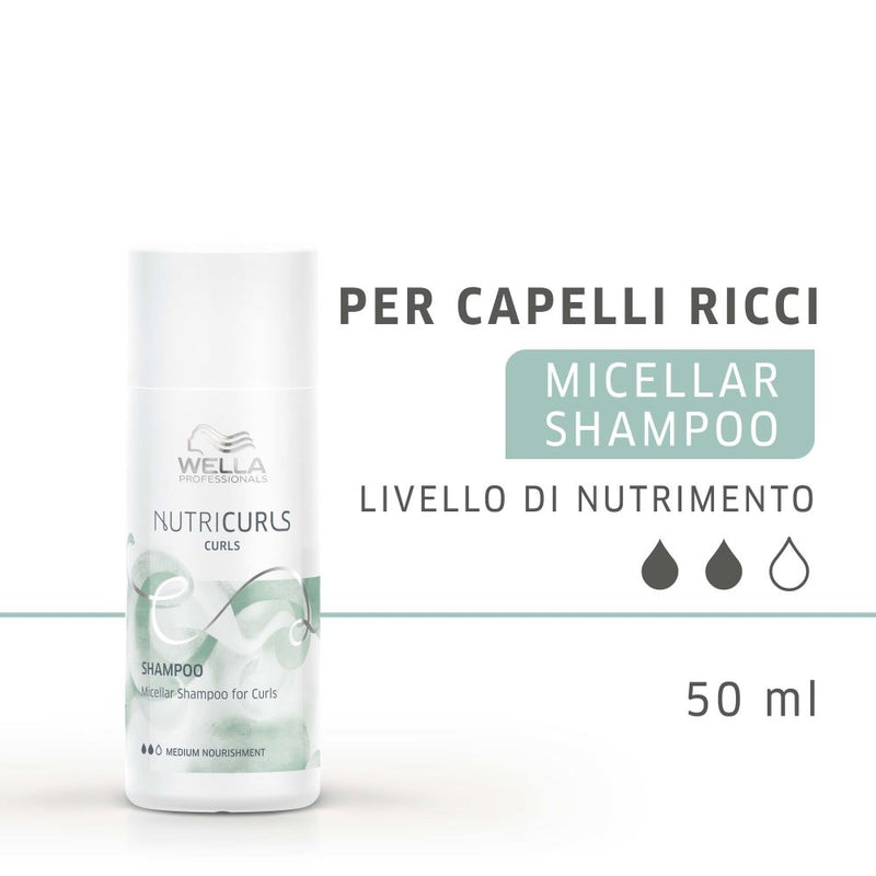 Nutricurls Shampoo Capelli Ricci Wella Professionals 